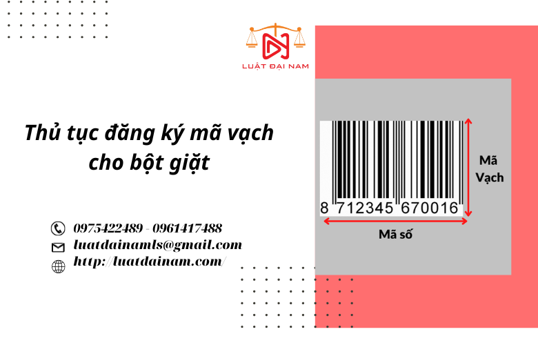 Thủ tục đăng ký mã vạch cho bột giặt