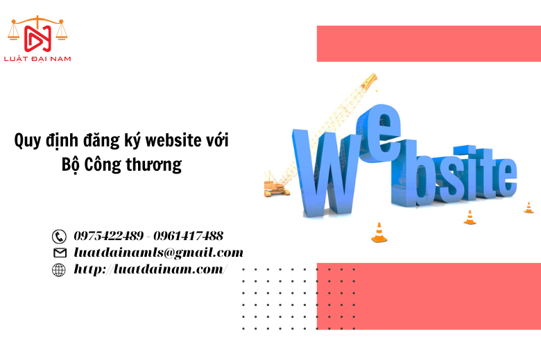 Quy định về đăng ký website thương mại điện tử