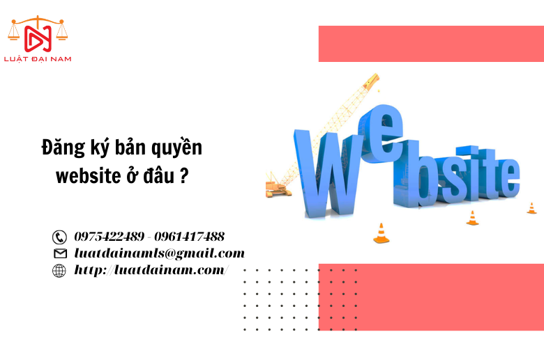 Đăng ký bản quyền website ở đâu ?