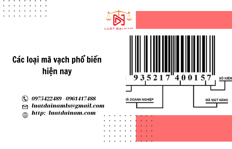 Các loại mã vạch phổ biến