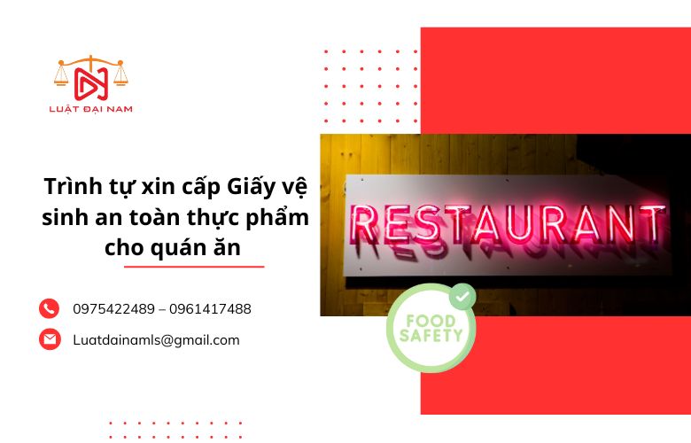 Giấy vệ sinh an toàn thực phẩm cho quán ăn 