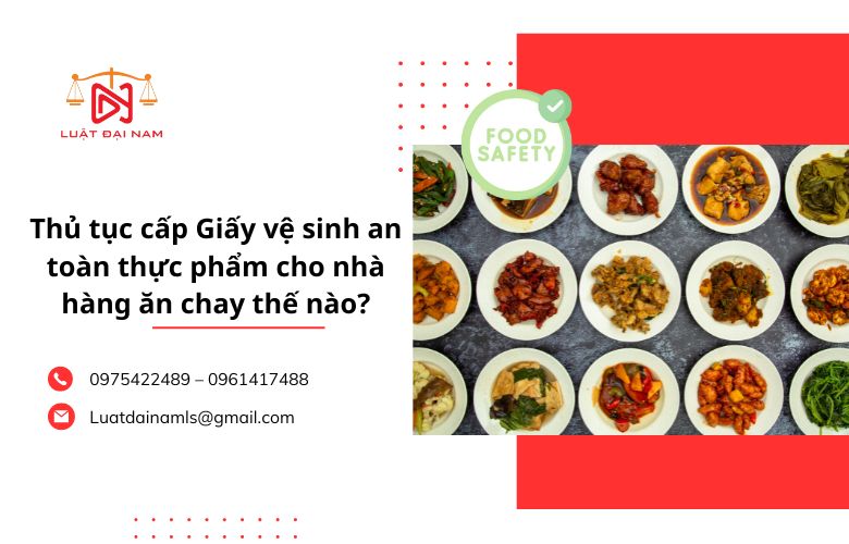 Giấy vệ sinh an toàn thực phẩm cho nhà hàng ăn chay