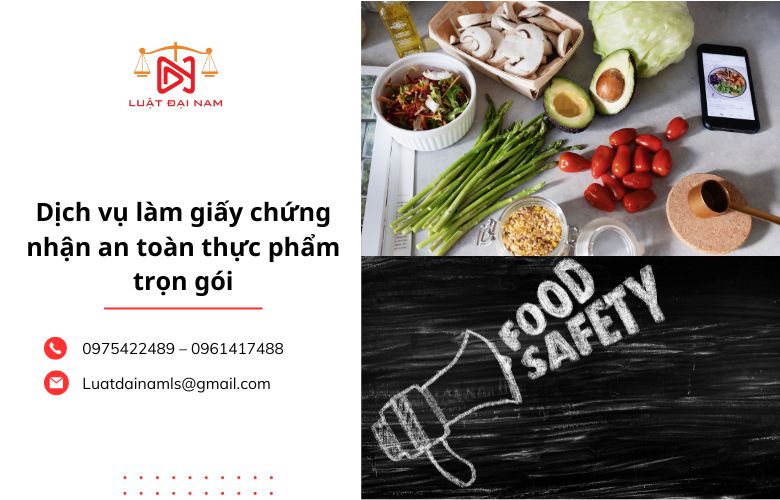 dịch vụ làm giấy chứng nhận an toàn thực phẩm