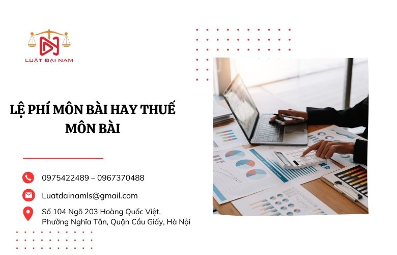 lệ phí môn bài hay thuế môn bài