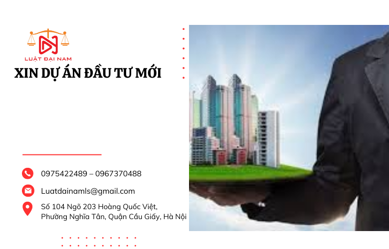 Xin dự án đầu tư mới