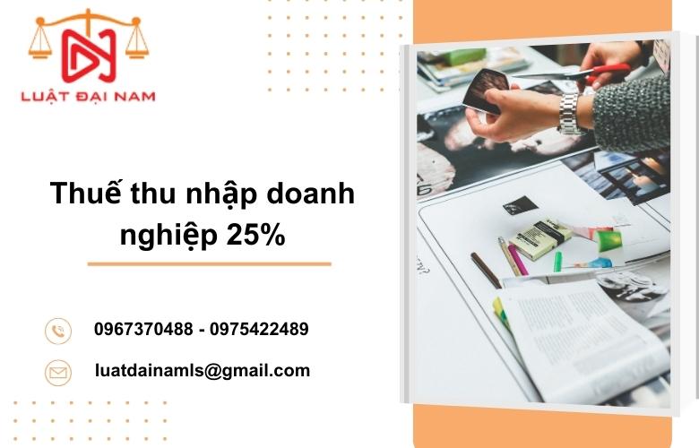 Thuế TNDN 25%