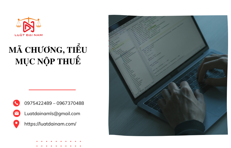 Mã chương, tiểu mục nộp thuế