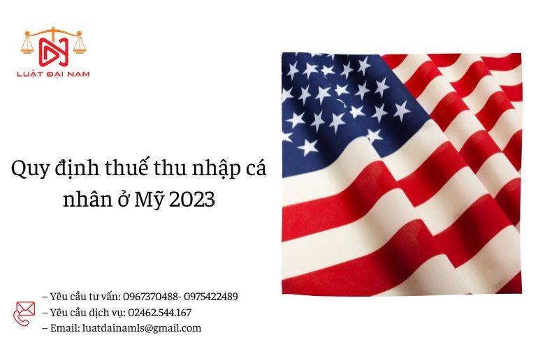 Quy định thuế thu nhập cá nhân ở Mỹ 2023