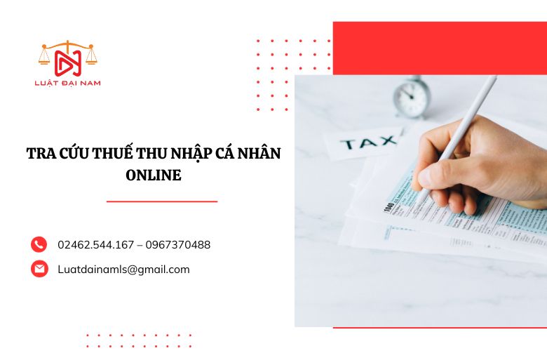 Tra cứu thuế thu nhập cá nhân online