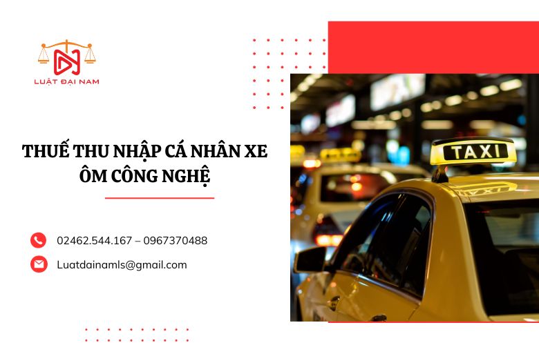 Thuế thu nhập cá nhân xe ôm công nghệ