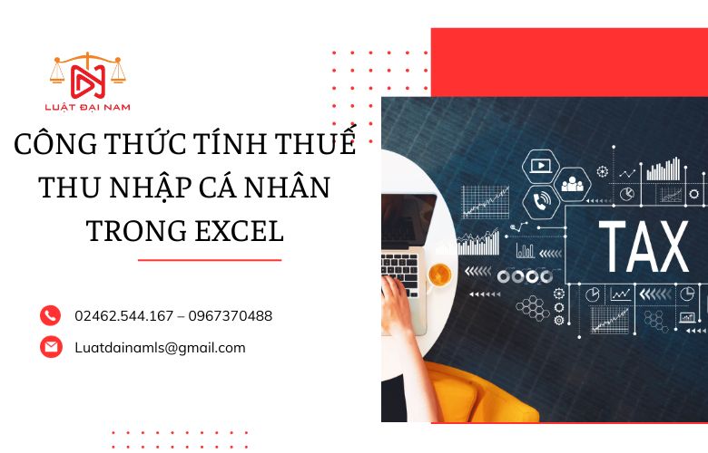 công thức tính thuế thu nhập cá nhân trong excel