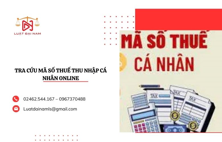 tra cứu mã số thuế thu nhập cá nhân online