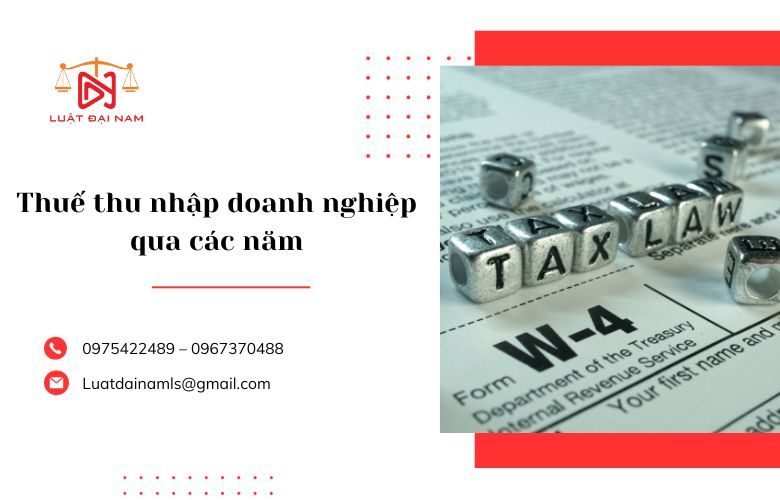 Thuế thu nhập doanh nghiệp qua các năm