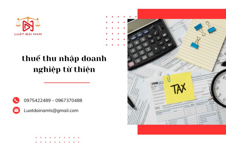 thuế thu nhập doanh nghiệp từ thiện