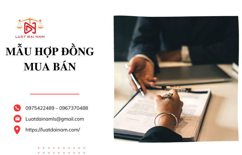 Mẫu hợp đồng mua bán