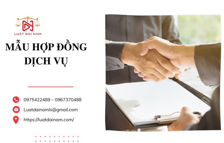 Mẫu hợp đồng dịch vụ