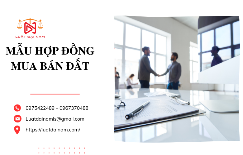 Mẫu hợp đồng mua bán đất