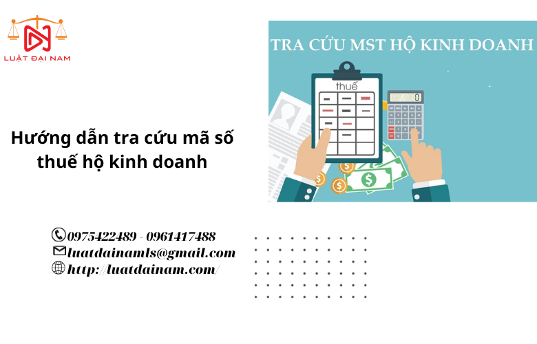 Hướng dẫn tra cứu mã số thuế hộ kinh doanh