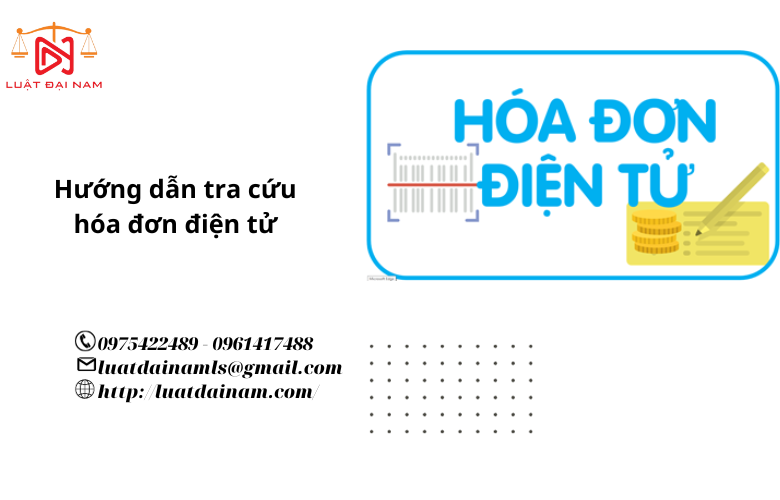 Hướng dẫn tra cứu hóa đơn điện tử