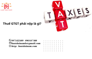 Thuế GTGT phải nộp là gì?