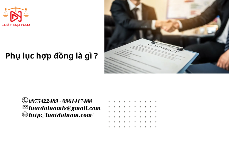 Phụ lục hợp đồng là gì ?