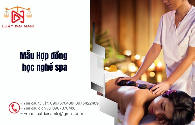 Mẫu Hợp đồng học nghề spa