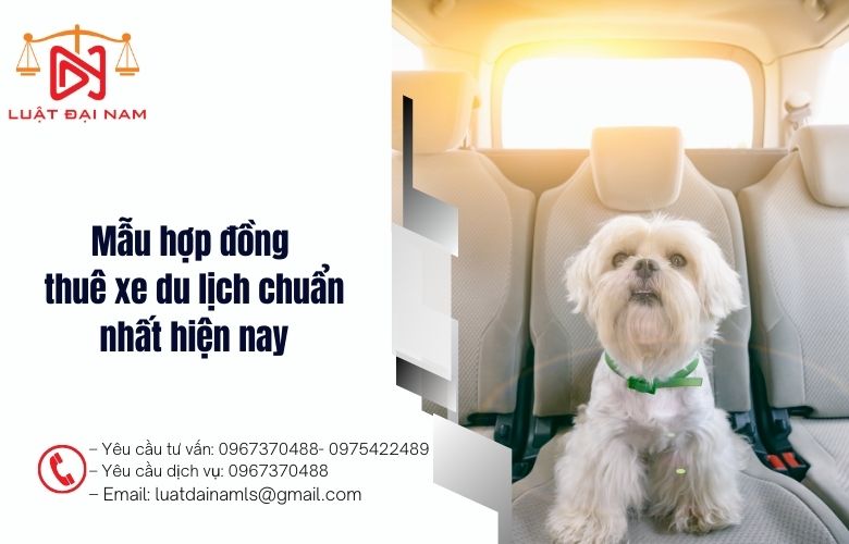 Mẫu hợp đồng thuê xe du lịch chuẩn nhất hiện nay