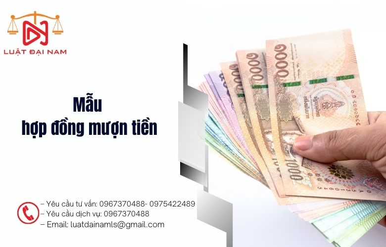 Mẫu hợp đồng mượn tiền