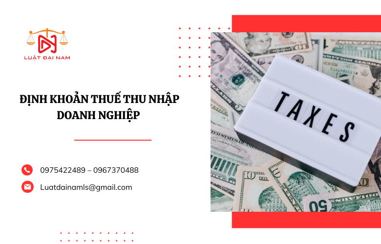 Định khoản thuế thu nhập doanh nghiệp