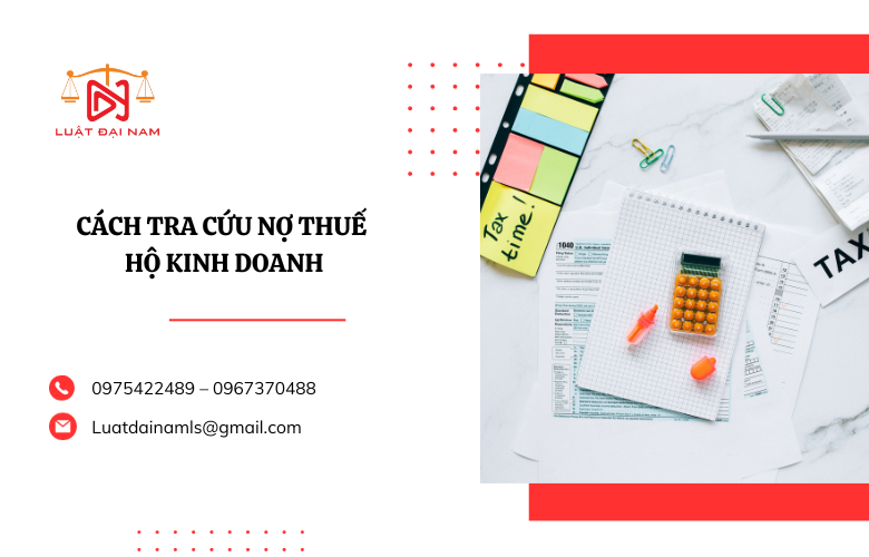 Cách tra cứu nợ thuế hộ kinh doanh