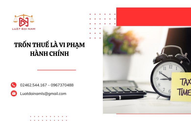 Trốn thuế là vi phạm hành chính