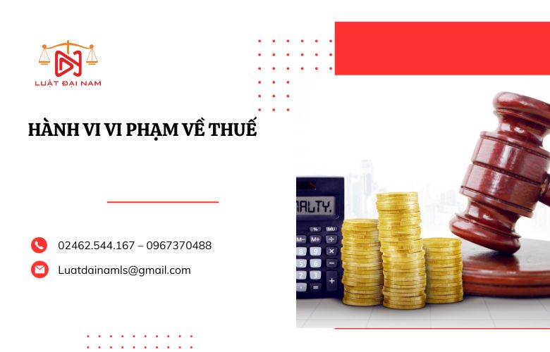 Hành vi vi phạm về thuế