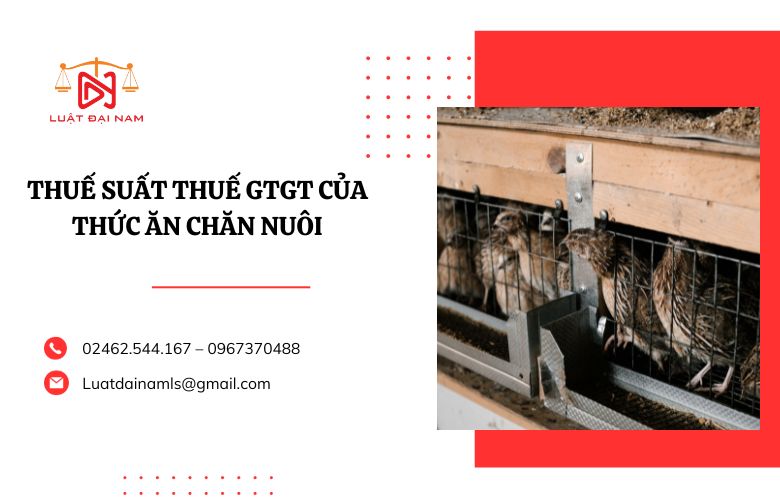 Thuế suất thuế GTGT của thức ăn chăn nuôi