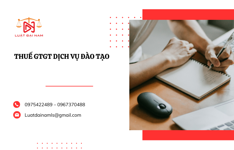 Thuế gtgt dịch vụ đào tạo