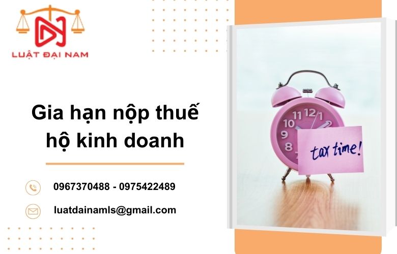 Gia hạn nộp thuế hộ kinh doanh