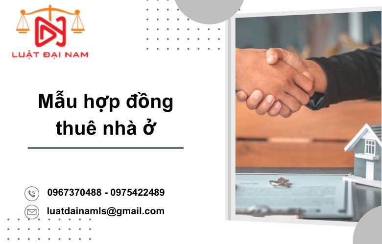 Mẫu hợp đồng thuê nhà ở