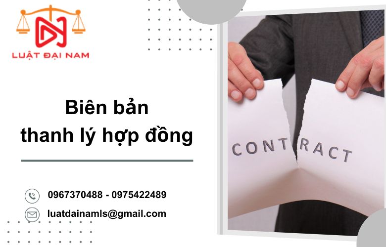 Biên bản thanh lý hợp đồng