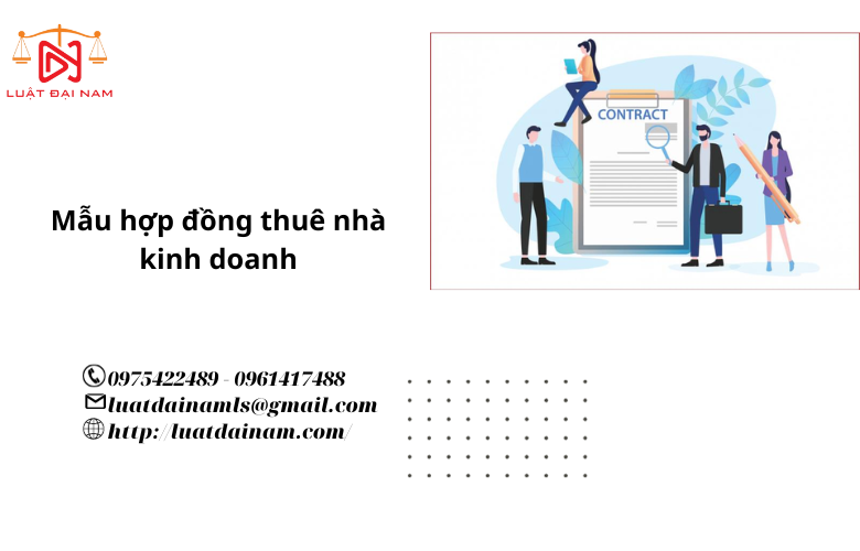 Mẫu hợp đồng thuê nhà kinh doanh