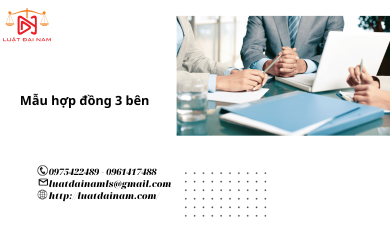 Mẫu hợp đồng 3 bên