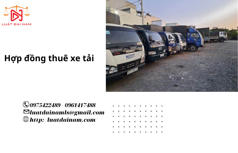 Hợp đồng thuê xe tải