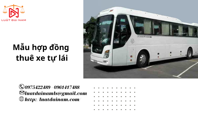 Mẫu hợp đồng thuê xe tự lái