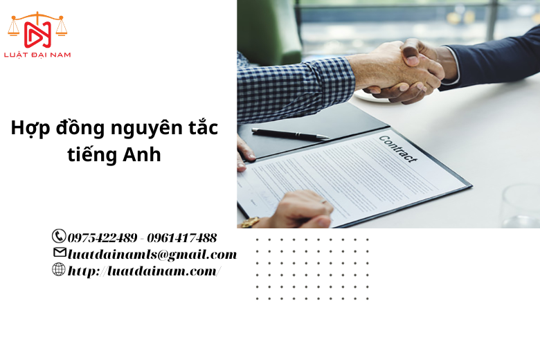 Hợp đồng nguyên tắc tiếng Anh