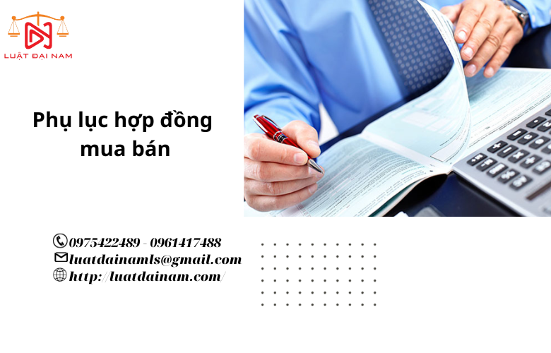 Phụ lục hợp đồng mua bán