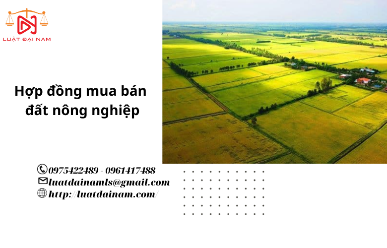 Hợp đồng mua bán đất nông nghiệp