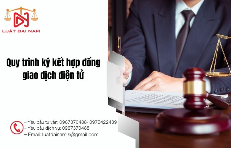 Quy trình ký kết hợp đồng giao dịch điện tử