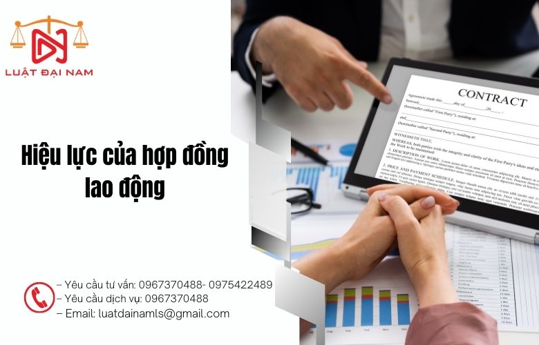 Hiệu lực của hợp đồng lao động