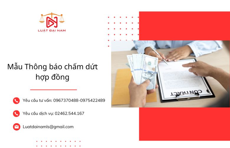 Mẫu Thông báo chấm dứt hợp đồng