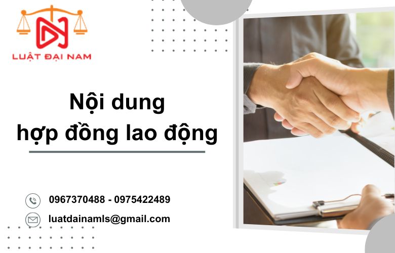 Nội dung hợp đồng lao động