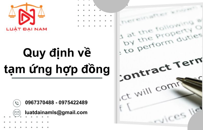 Quy định về tạm ứng hợp đồng