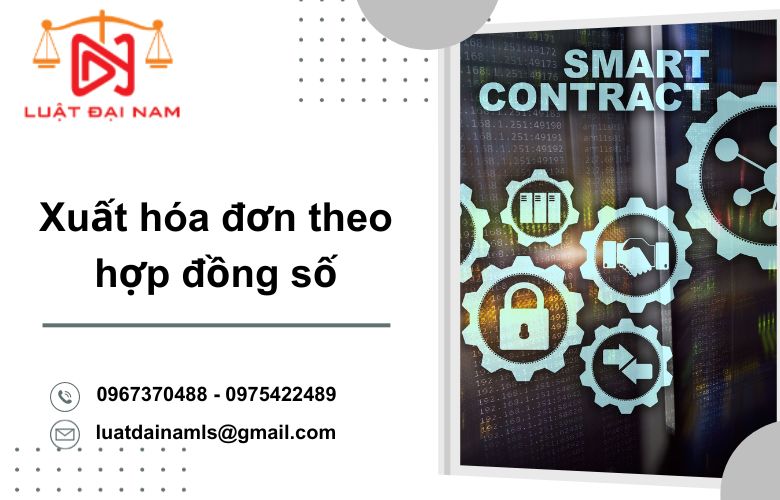 Xuất hóa đơn theo hợp đồng số